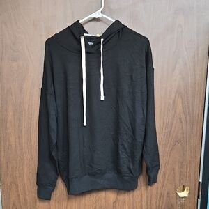 Buffalo David Bitton Size S Black Fleece Lined Hoodie